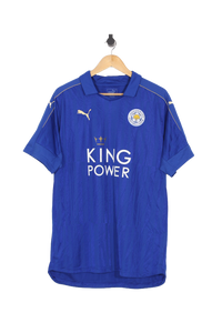 2016/17 Leicester City Home Football Shirt - XL