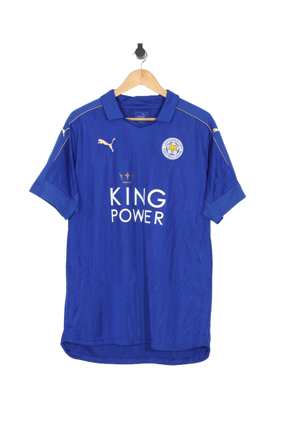 2016/17 Leicester City Home Football Shirt - XL