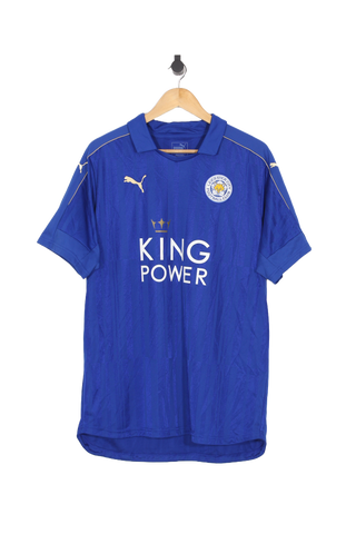 2016/17 Leicester City Home Football Shirt - XL