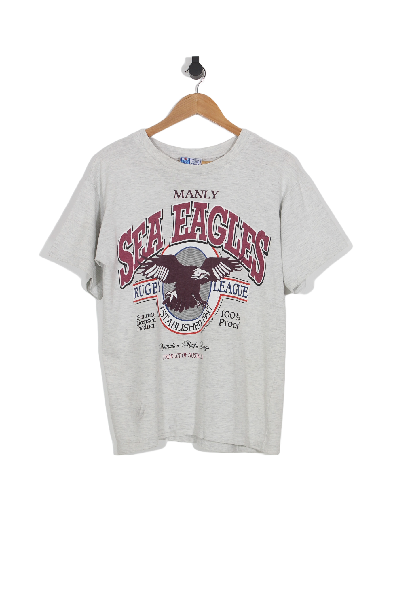 Vintage Manly Sea Eagles NRL T-Shirt - M