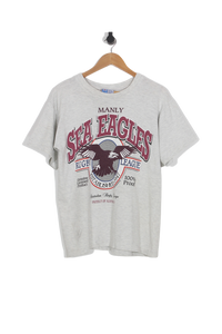 Vintage Manly Sea Eagles NRL T-Shirt - M