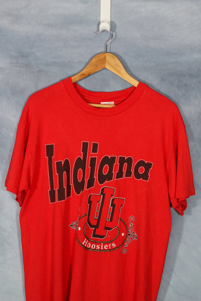 Vintage Indiana Hoosiers College T-Shirt -  L