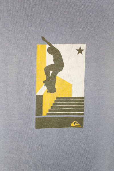 Vintage Quiksilver Skateboarding Surf T-Shirt - L