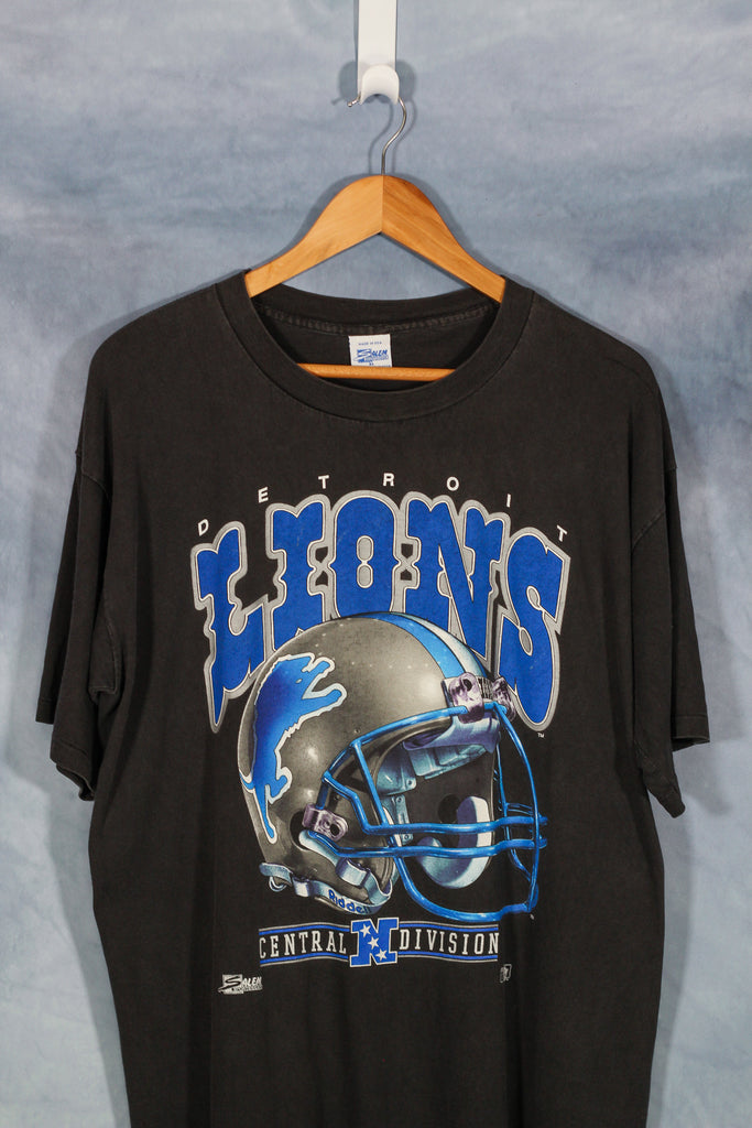 Vintage Detroit Football Sweatshirt Lions Football Crewneck 