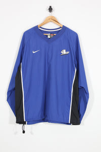 Vintage Nike Canterbury Bulldogs NRL Pullover Jacket - XL