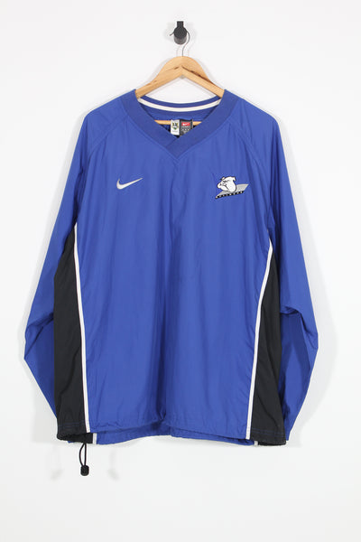 Vintage Nike Canterbury Bulldogs NRL Pullover Jacket - XL