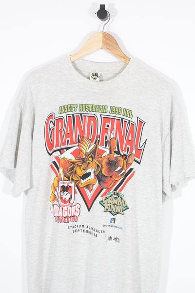 Vintage 1999 St. George Illawarra Dragons NRL Grand Final T-Shirt - L
