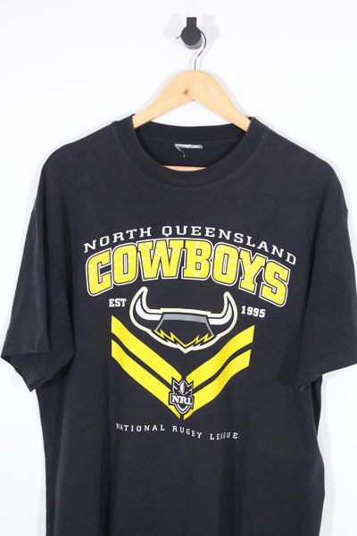 Vintage 2000's North Queensland Cowboys NRL T-Shirt - L