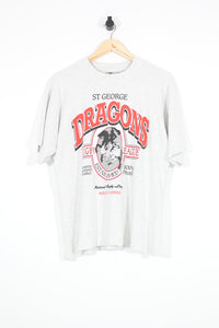 Vintage 1990's St. George Illawarra Dragons NRL T-Shirt - L