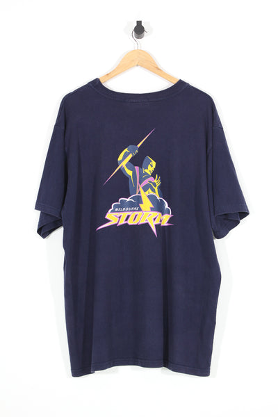 Vintage 1990's Melbourne Storm NRL T-Shirt - XXL
