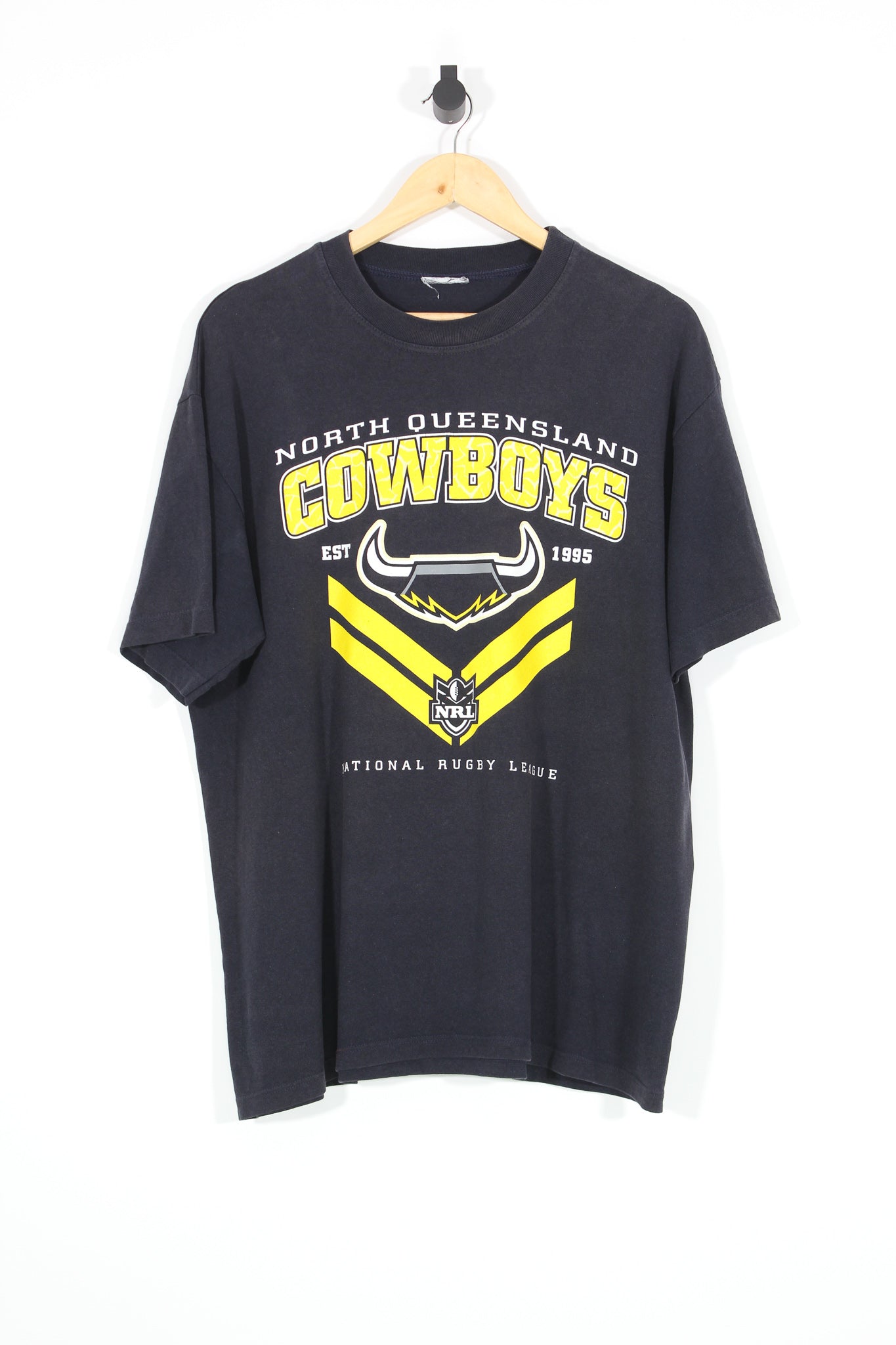 Vintage 2000's North Queensland Cowboys NRL T-Shirt - L