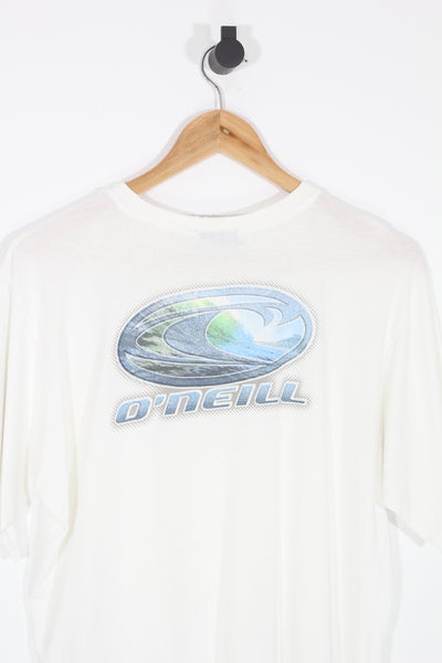 Vintage O'Neill White T-Shirt - S Oversized (boxy)
