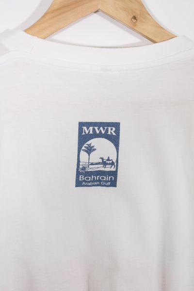 2010 Super Bowl XLIV MWR NSA Bahrain NFL T-Shirt - XL